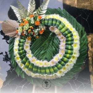 Corona Funebre Celestial de los Santos