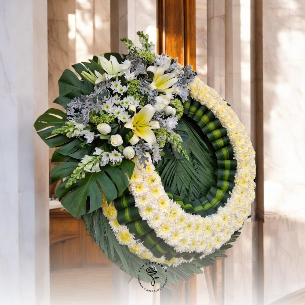 Corona Funebre Alas Eternas