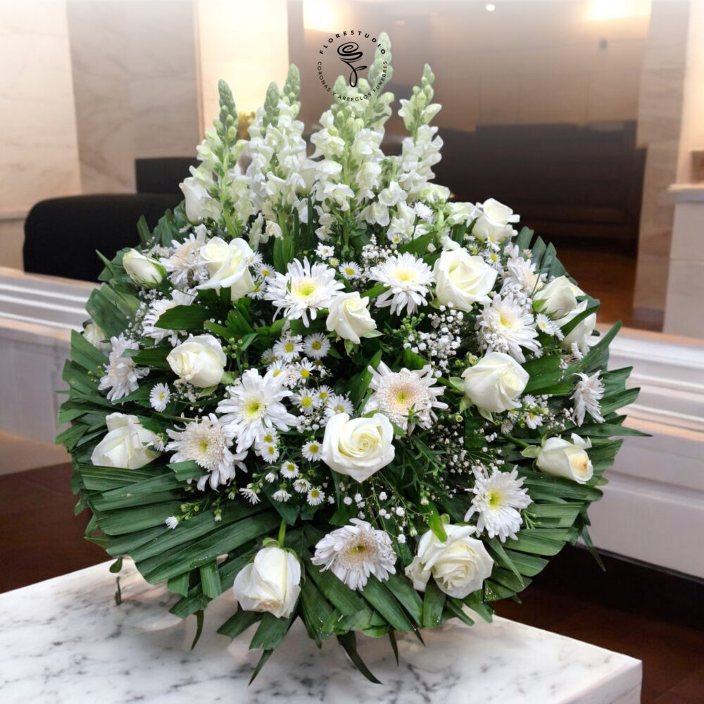 Cubre Caja Funebre Descanso Eterno