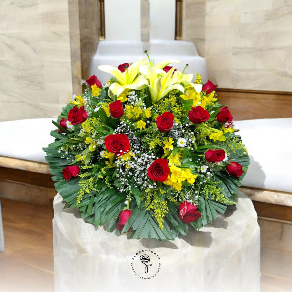 Cubre Caja Funebre Abrazo Celestial