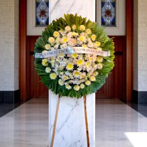 Corona Funebre Premium Luz Celestial