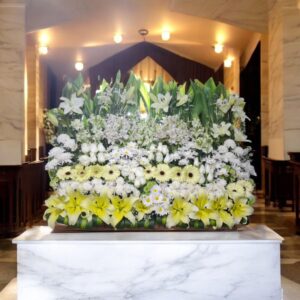 Pie de Caja Fúnebre Ecos del Cielo