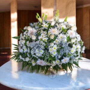 Cubre Caja Funebre Jardín de Luz